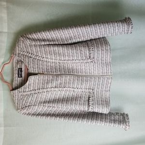 Karl Lagerfeld checked jkt size 6